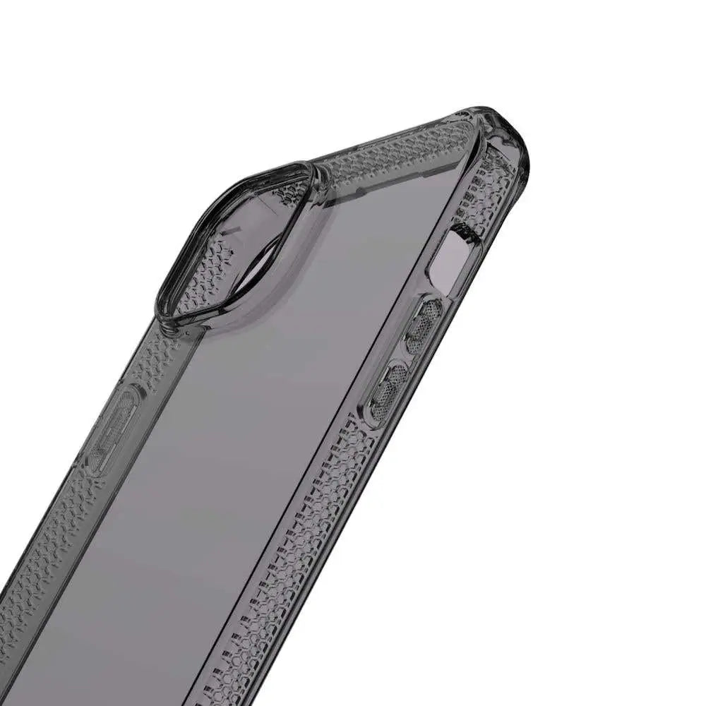 Case ItSkins Spectrum R Clear para iPhone 15/14 - Gris