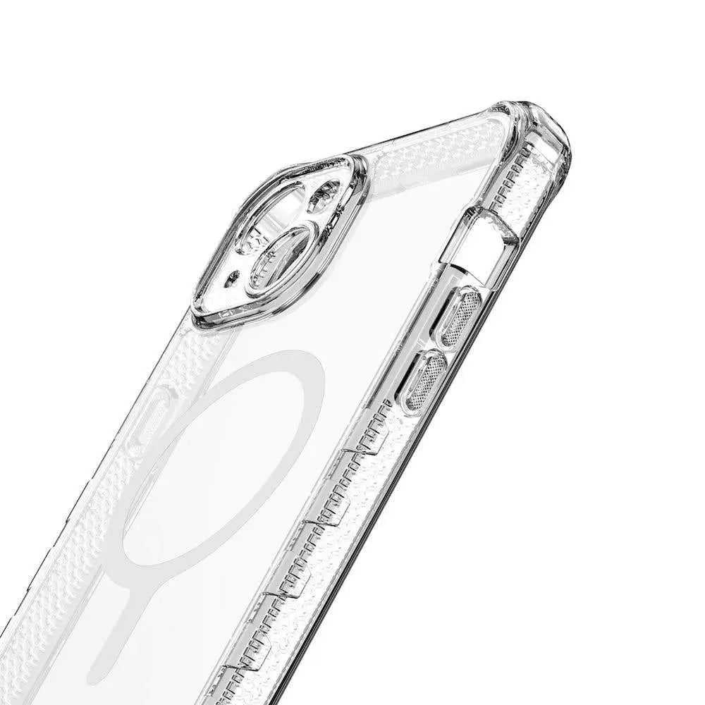 Case ItSkins Supreme R Clear con MagSafe para iPhone 15 Plus - Transparente