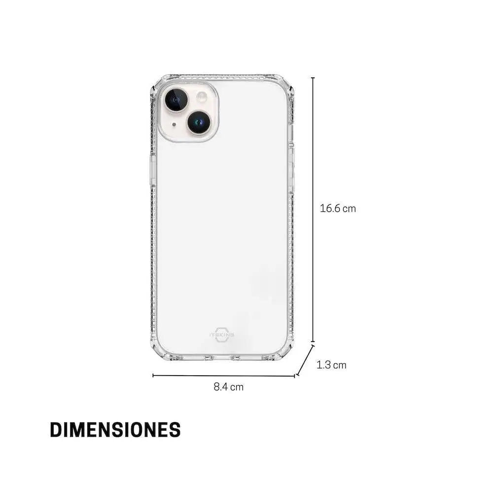 Case ItSkins Spectrum R Clear para iPhone 15 Plus - Transparente