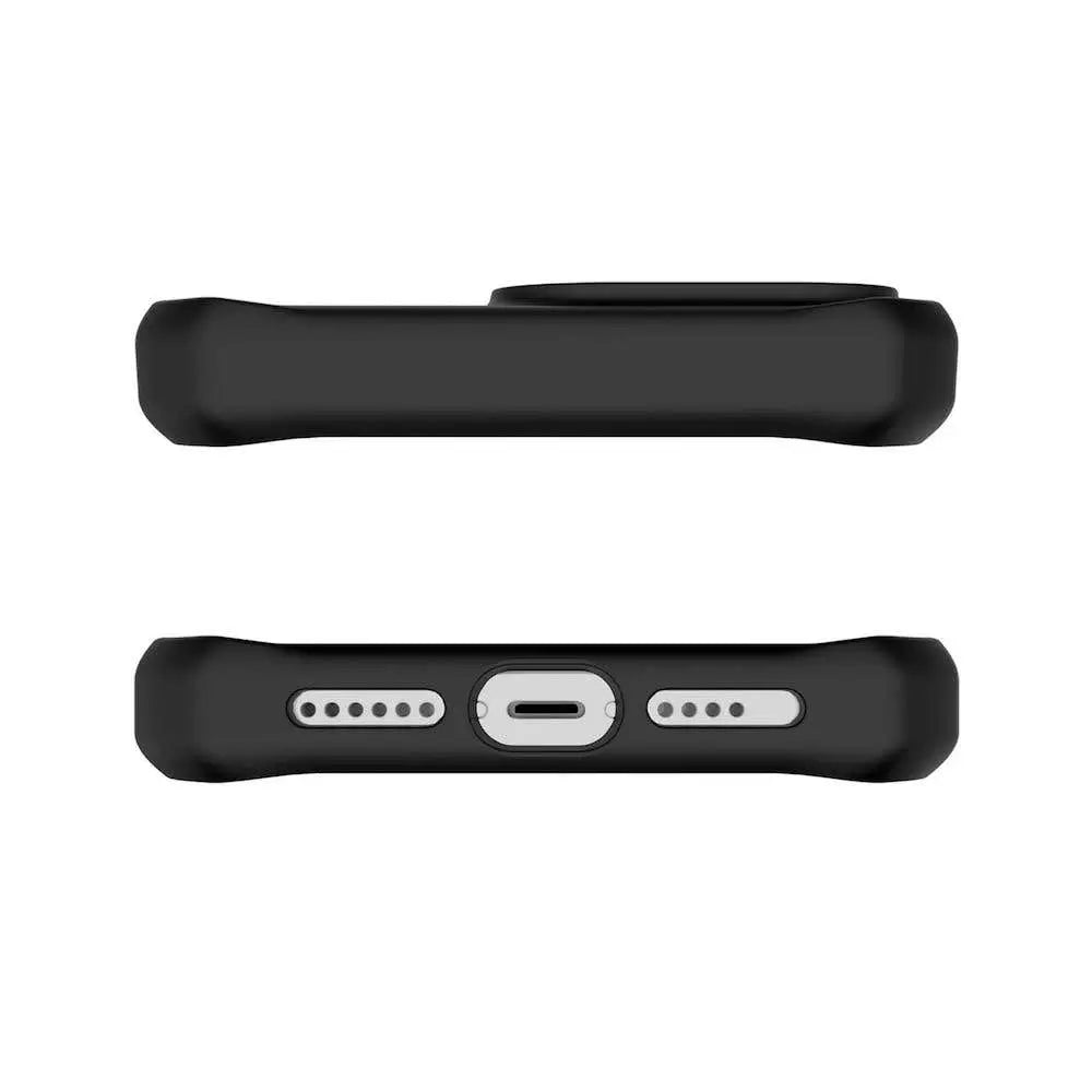 Case ItSkins Hybrid R Stand con MagSafe para iPhone 15 Pro Max - Negro