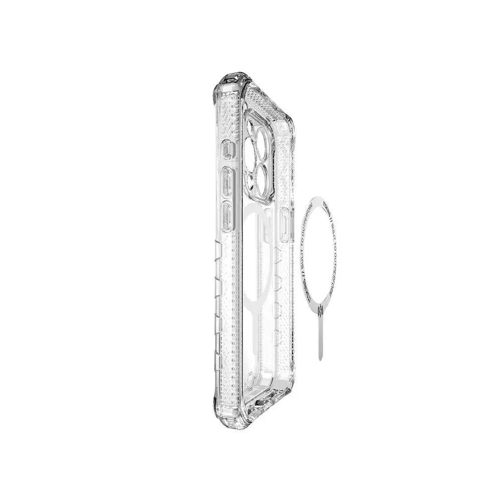 ItSkins Case Supreme R Clear con MagSafe para iPhone 15 Pro Max - Transparente