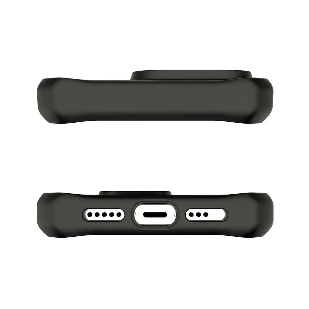 Case ItSkins Hybrid R Frost con MagSafe para iPhone 15 Pro - Negro