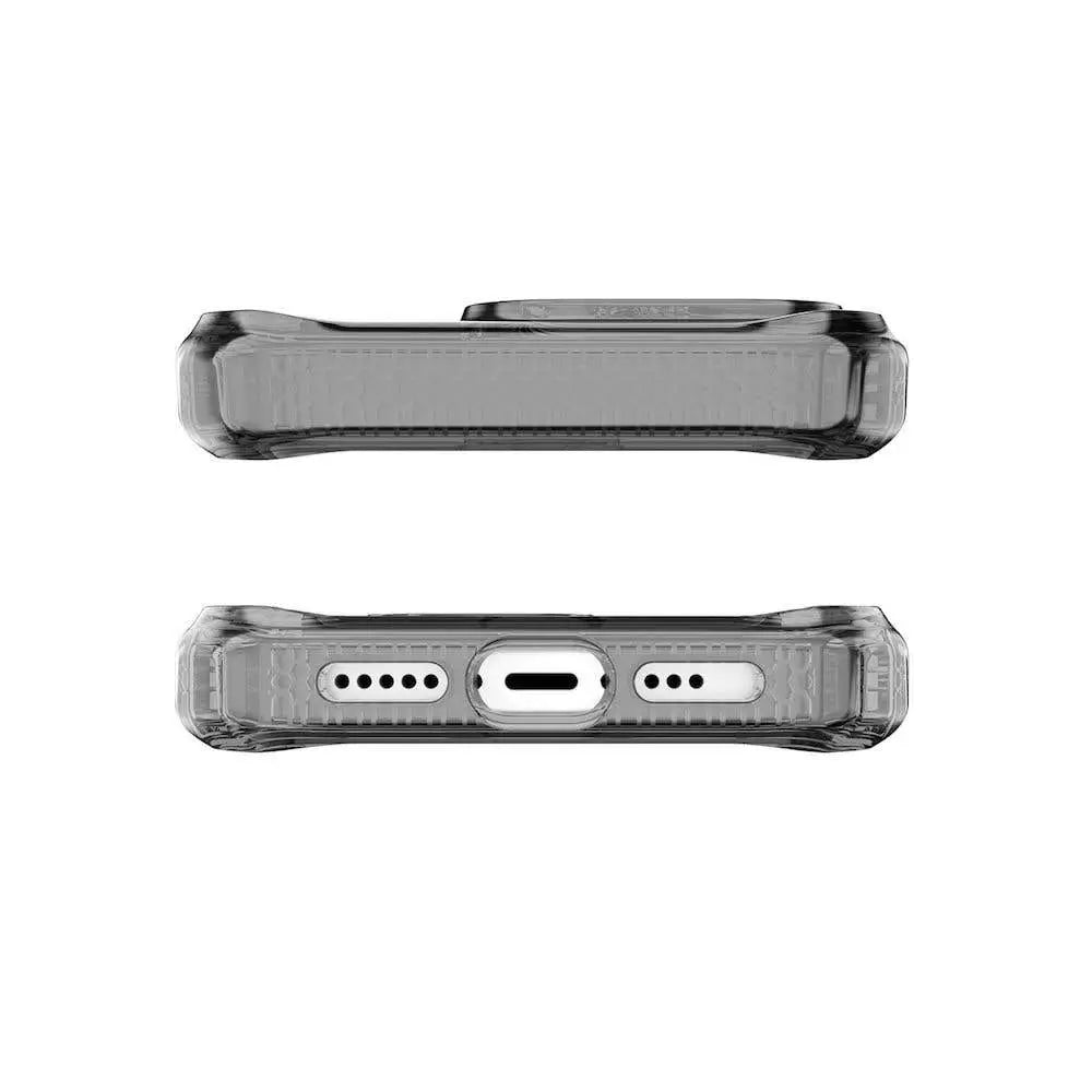 ItSkins Case Supreme R Clear con MagSafe para iPhone 15 Pro - Negro