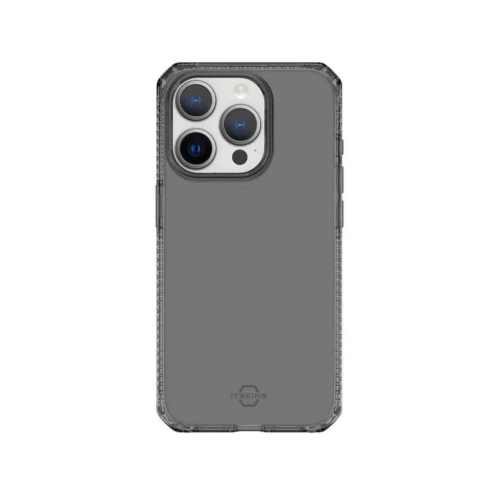 Case ItSkins Spectrum R Clear para iPhone 15 Pro - Gris