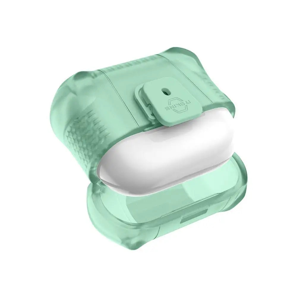 Case Itskins Spectrum Frost con cierre para AirPods 3 - Verde Suave