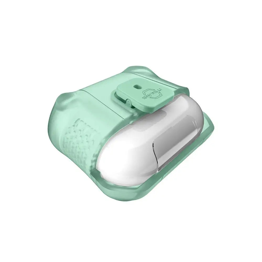 Case Itskins Spectrum Frost con cierre para AirPods Pro 1 y 2 - Verde Suave