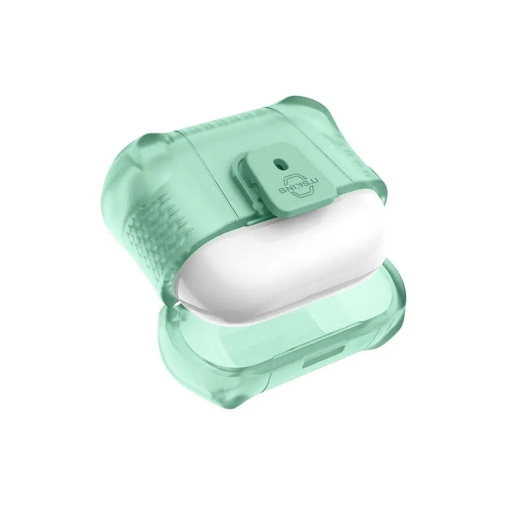 Case Itskins Spectrum Frost con cierre para AirPods Pro 1 y 2 - Verde Suave