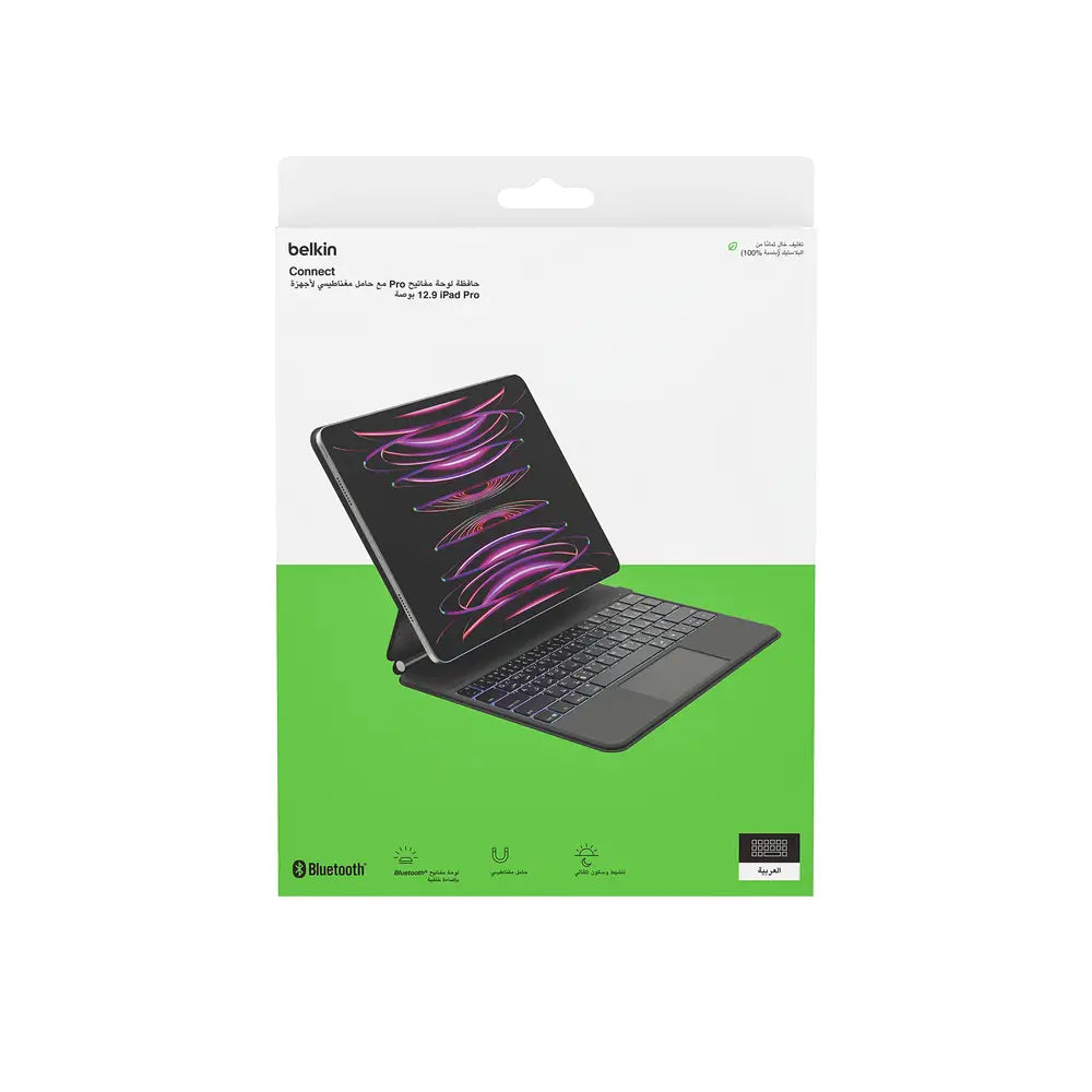 Case con Teclado Pro Belkin con Soporte Magnético para iPad Pro 13 (M4)