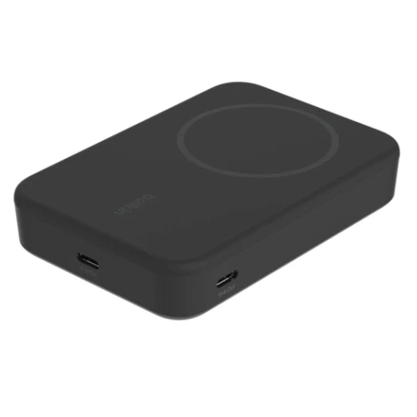 Batería Externa Qi2 10.000 mAh 15W stand - Negro