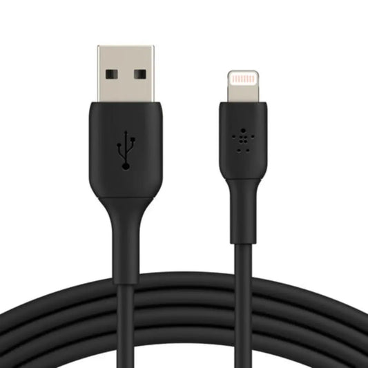 Cable Belkin BoostCharge USB-A a Lightning 1m - Negro