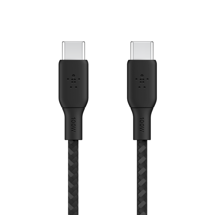 Cable Belkin BoostCharge USB-C a USB-C 100W de 2m - Negro