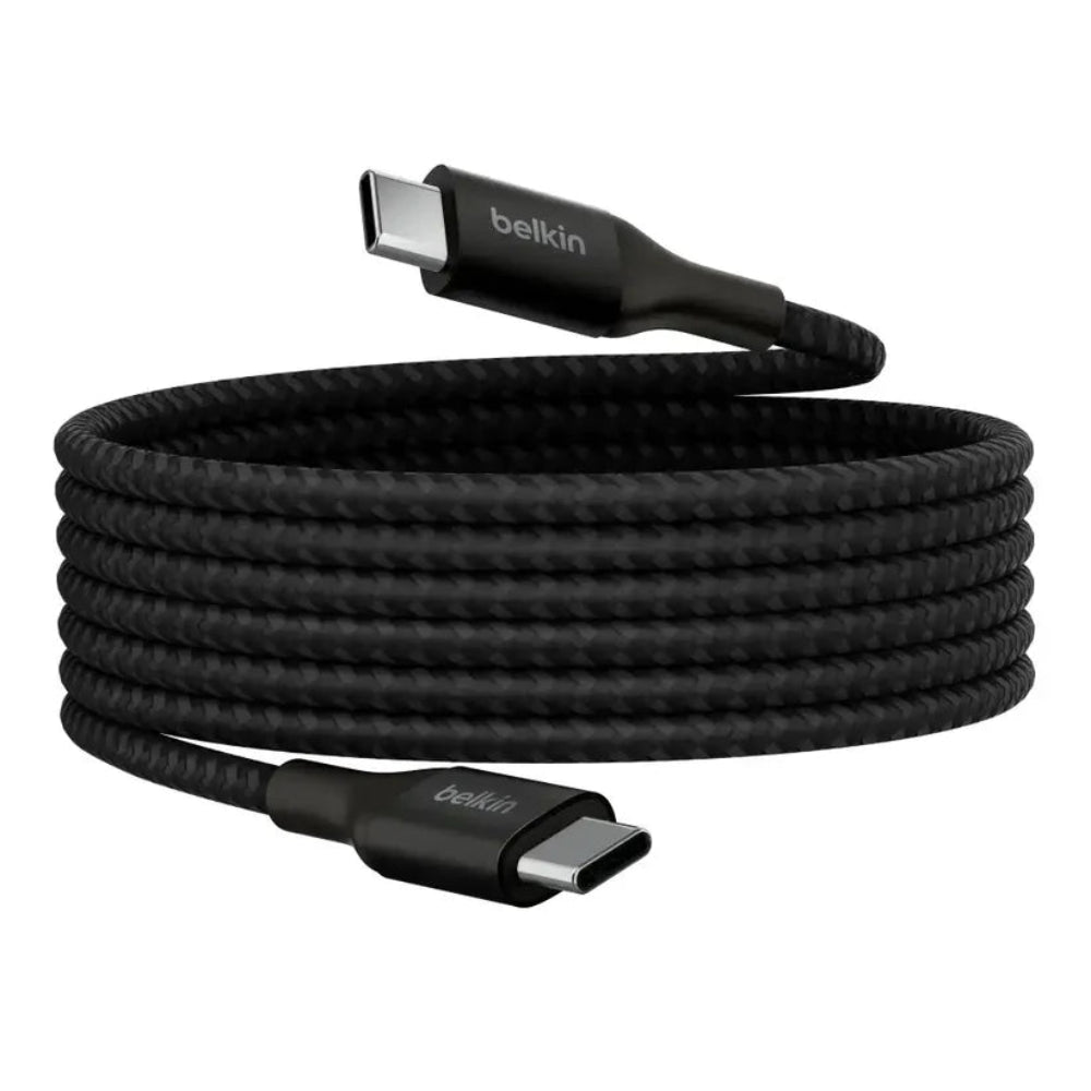 Cable de Carga Trenzado Belkin USB-C a USB-C 240W de 2m - Negro