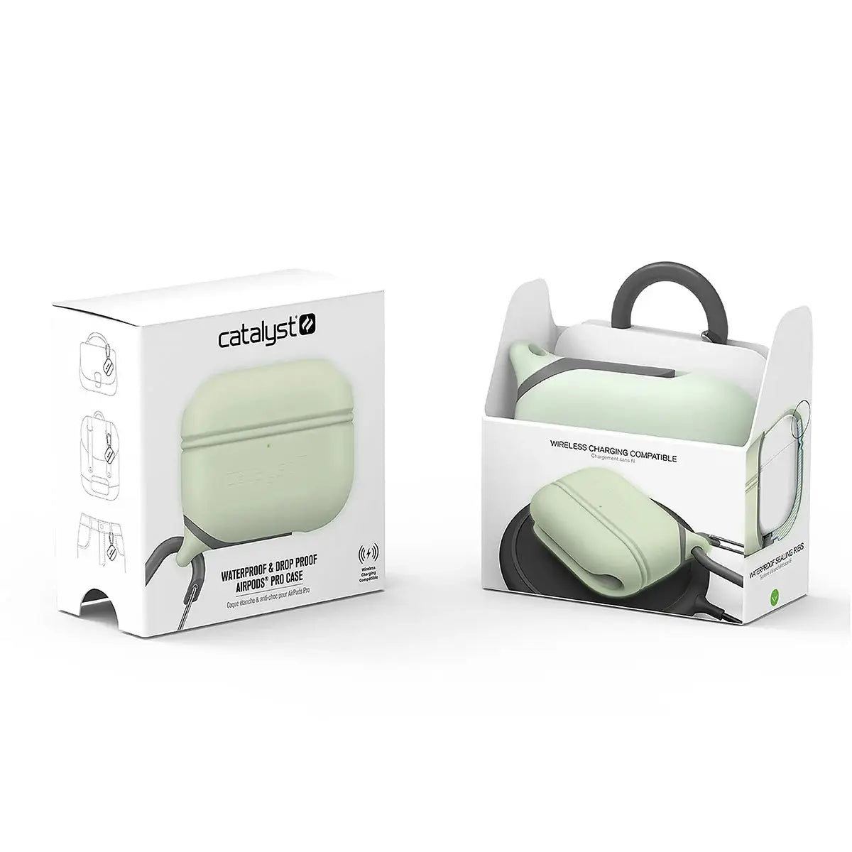 Funda Impermeable Catalyst para AirPods Pro (Gen 2/1) - Verde claro