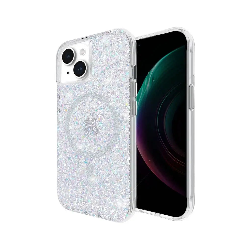 Funda Case Mate Twinkle con MagSafe para iPhone 15/14/13 - Iridiscente