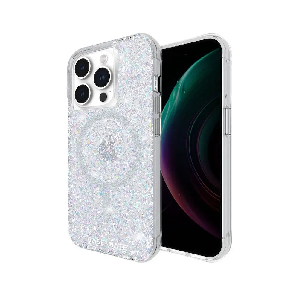 Funda Case Mate Twinkle con MagSafe para iPhone 15 Pro - Iridiscente