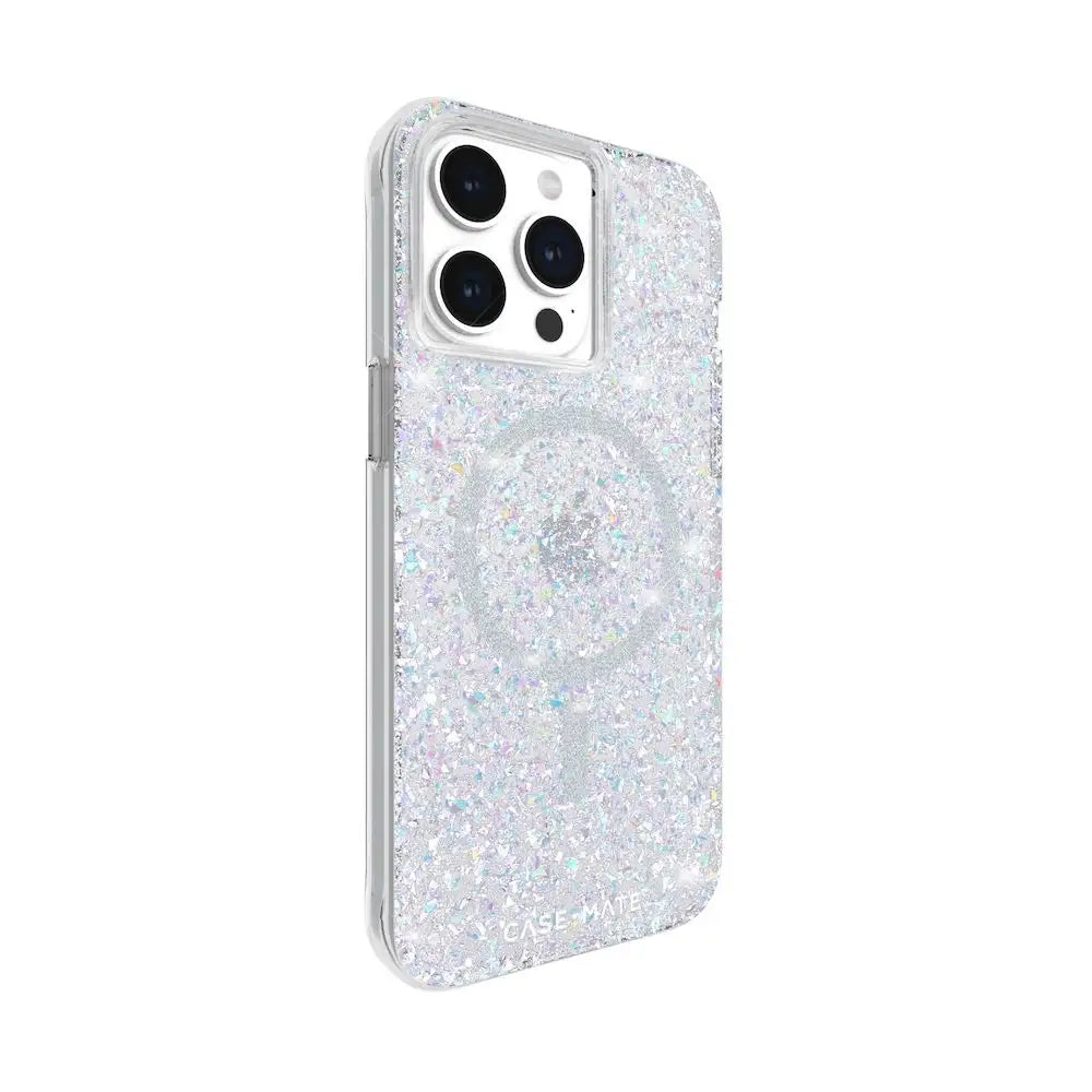 Funda Case Mate Twinkle con MagSafe para iPhone 15 Pro Max - Iridiscente