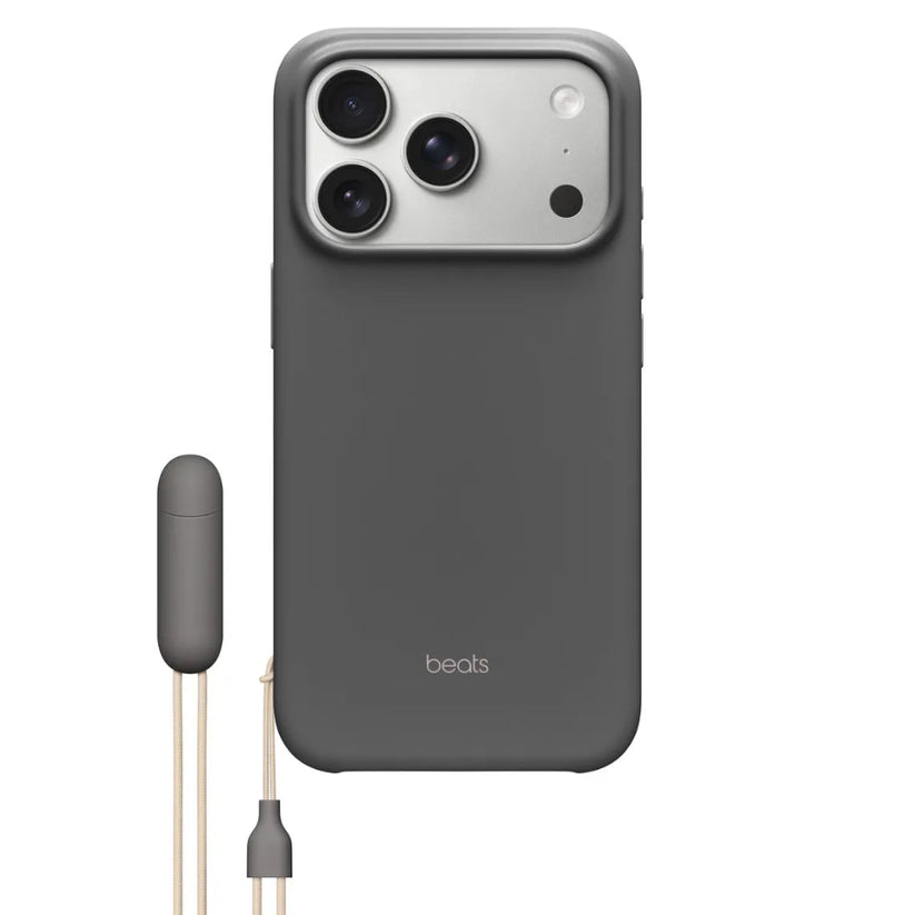 Case Beats para iPhone 17 Pro con soporte MagSafe y Control de Cámara - Gris Granito