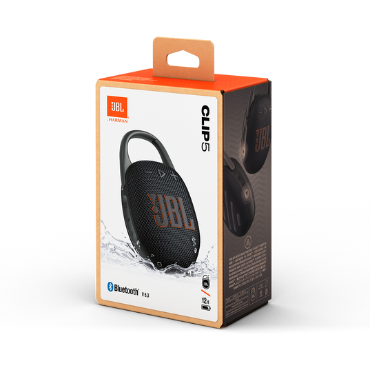 Parlante JBL Clip 5 Bluetooth - Negro