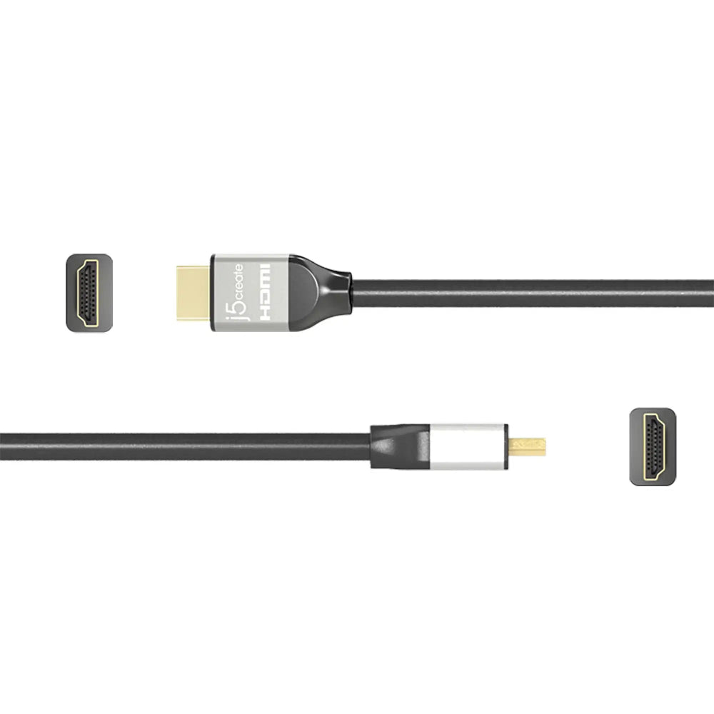 Cable HDMI J5Create Ultra HD 4K 2m - Negro