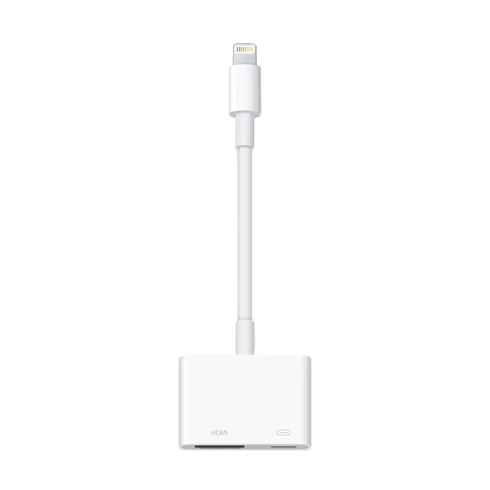 Adaptador Apple Lightning a AV Digital - Blanco