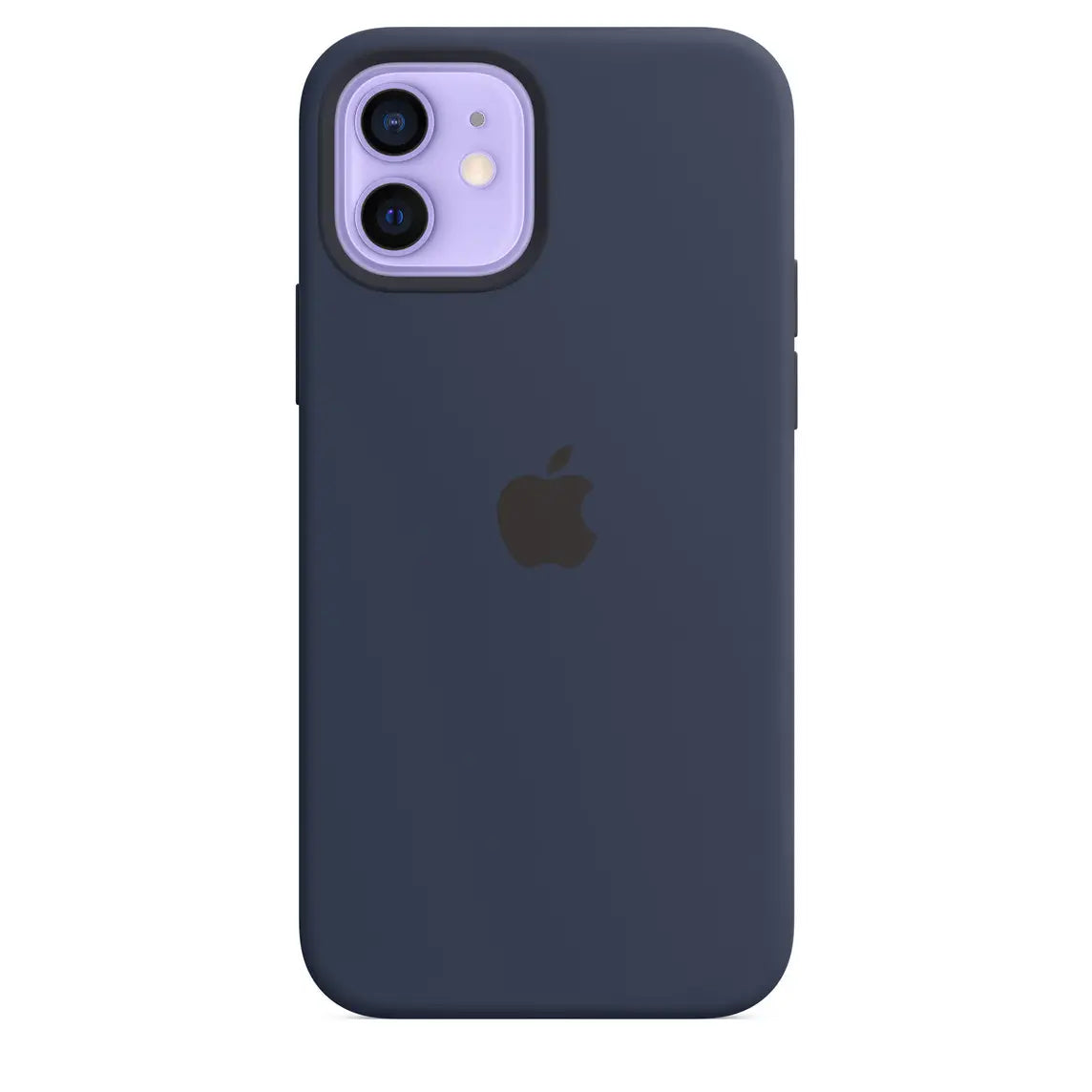 Funda Apple de Silicona con MagSafe para  iPhone 12/12 Pro - Azul Profundo