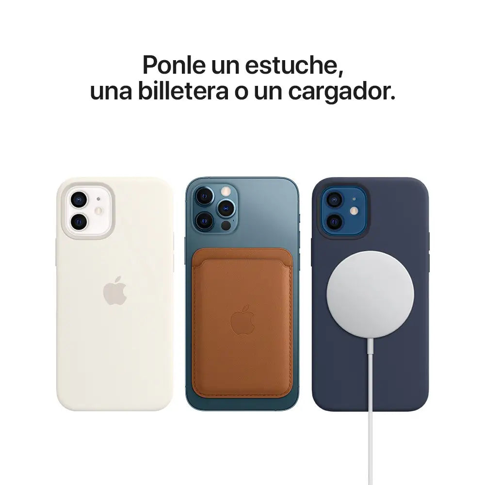 Funda Apple de Silicona con MagSafe para  iPhone 12/12 Pro - Negro