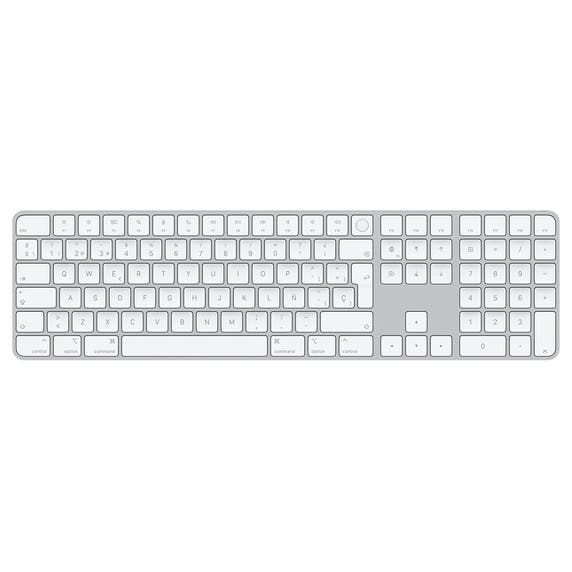 Magic Keyboard para Mac Chip Apple con Touch ID y Teclado numérico - Español - Plata