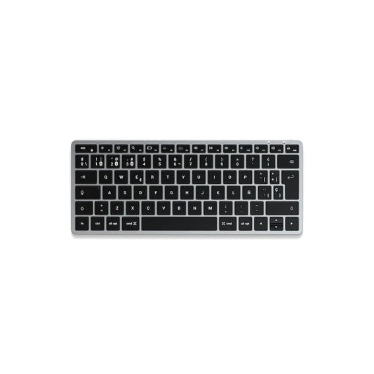 Teclado_Retroiluminado_Satechi_Slim_X1_Bluetooth_Español_Gris_Espacial_Posición_1_iShop_Costa_Rica