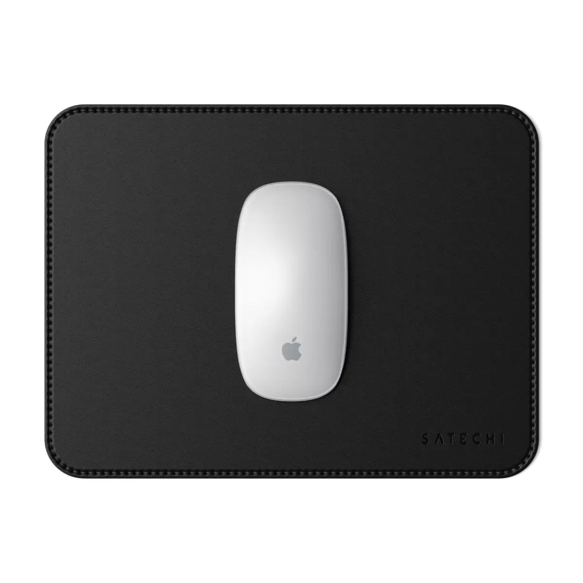 Mouse Pad Eco Cuero - Negro