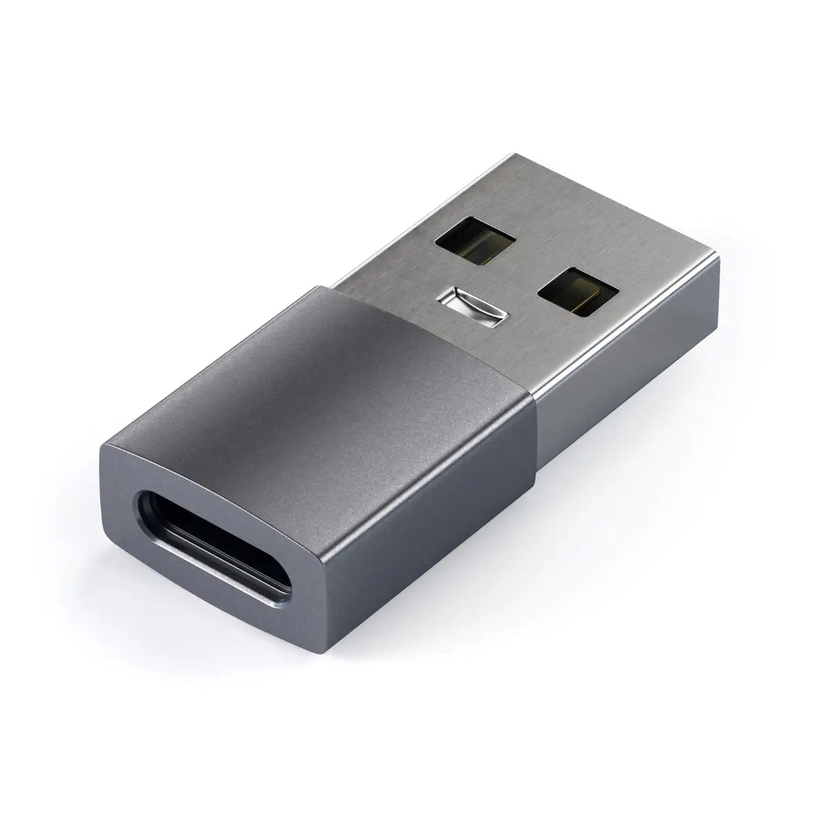 Adaptador Satechi USB-A a USB-C - Gris Espacial