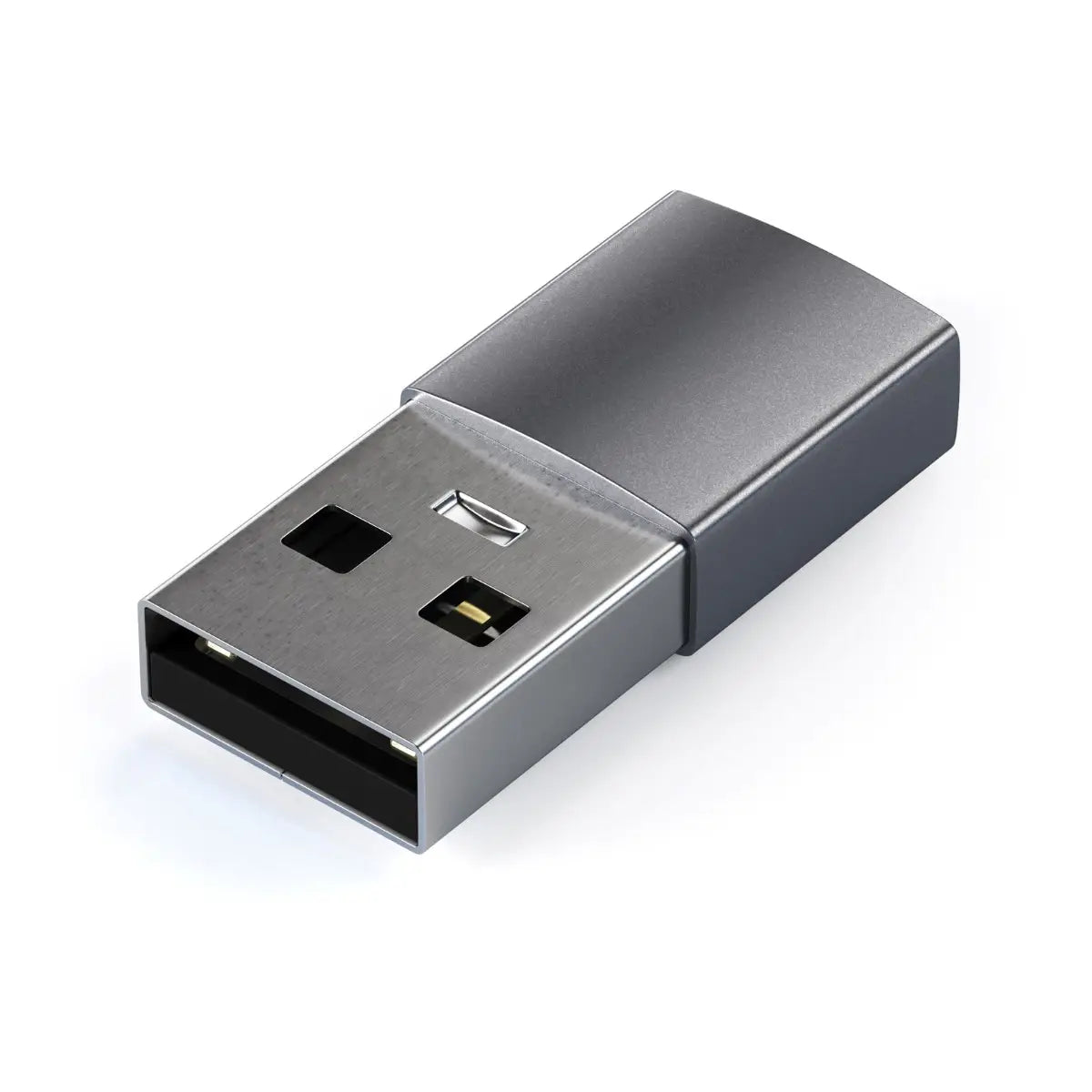 Adaptador Satechi USB-A a USB-C - Gris Espacial