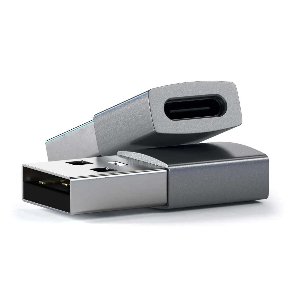 Adaptador Satechi USB-A a USB-C - Gris Espacial