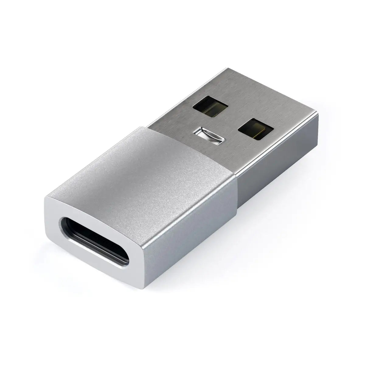 Adaptador Satechi USB-A a USB-C - Plata