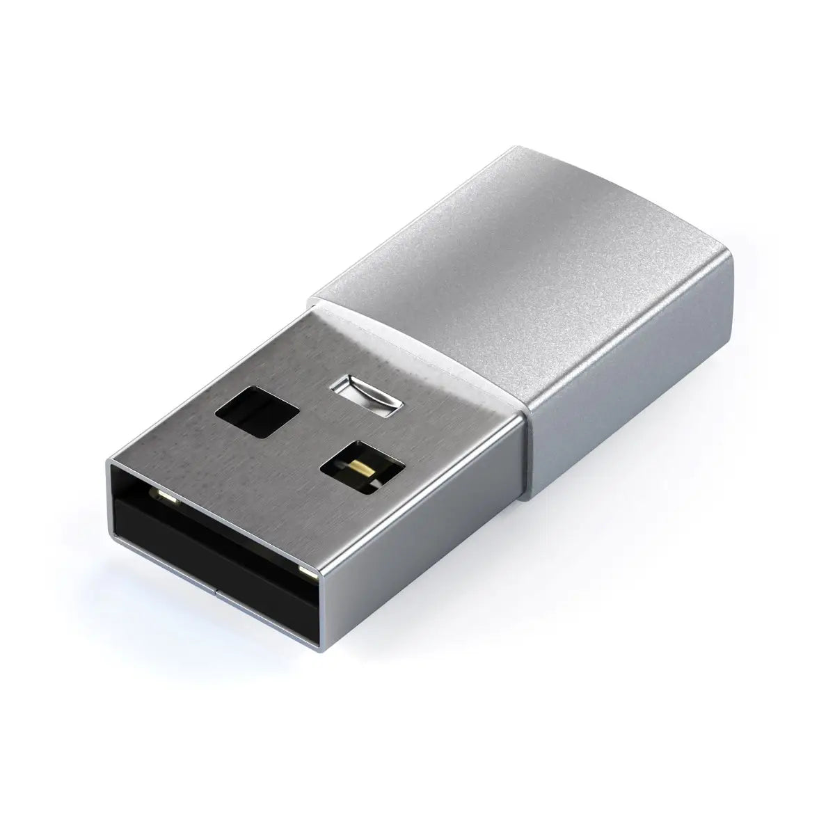 Adaptador Satechi USB-A a USB-C - Plata