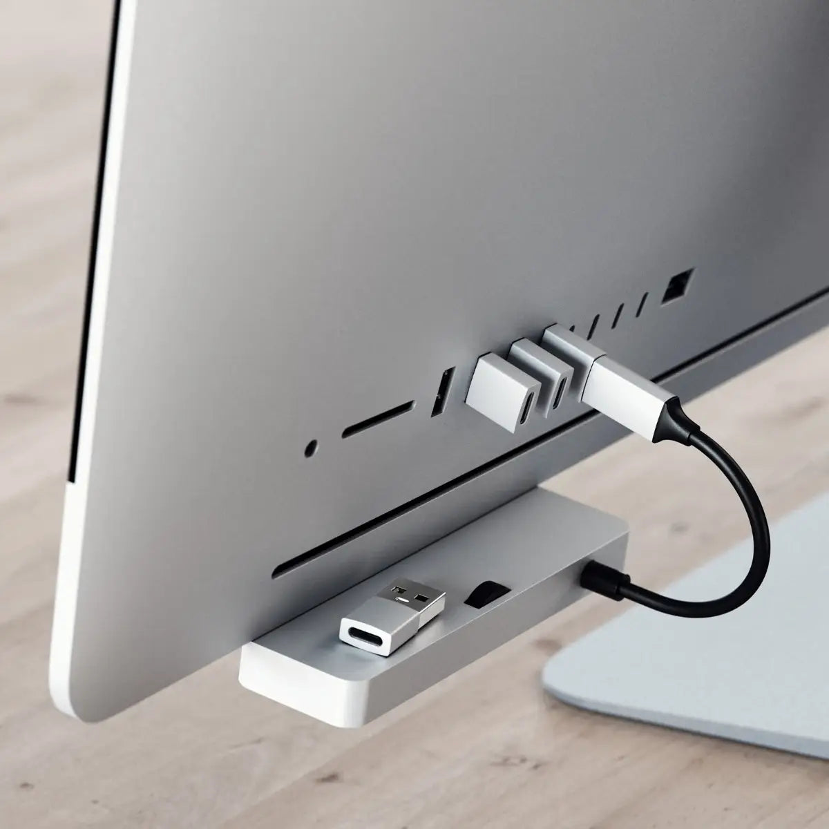 Adaptador Satechi USB-A a USB-C - Plata