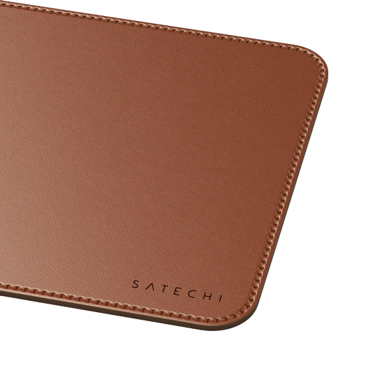 Mouse pad Satechi Cuero Vegano Premium - Café